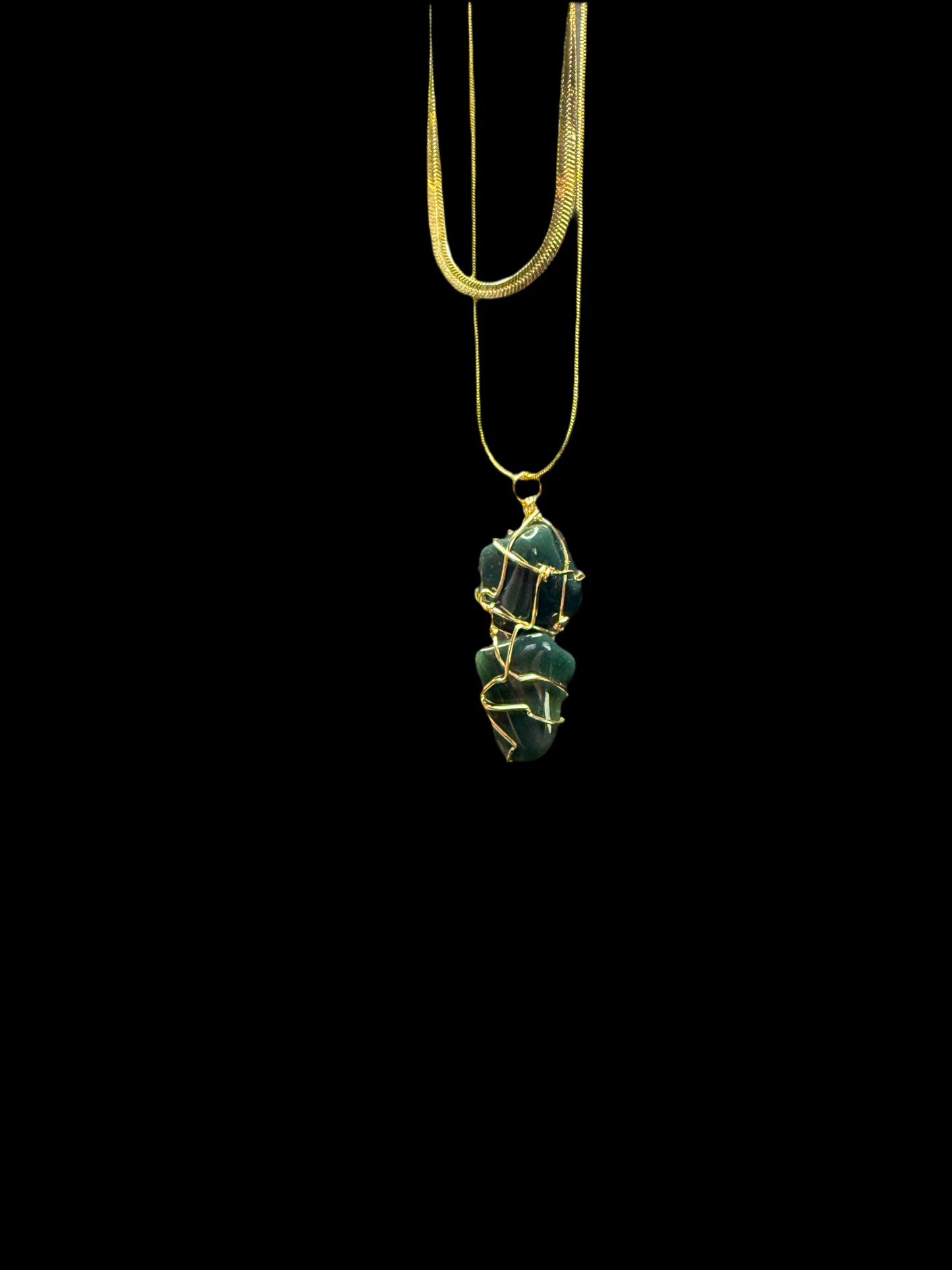 Warriors Heart Bloodstone Pendant