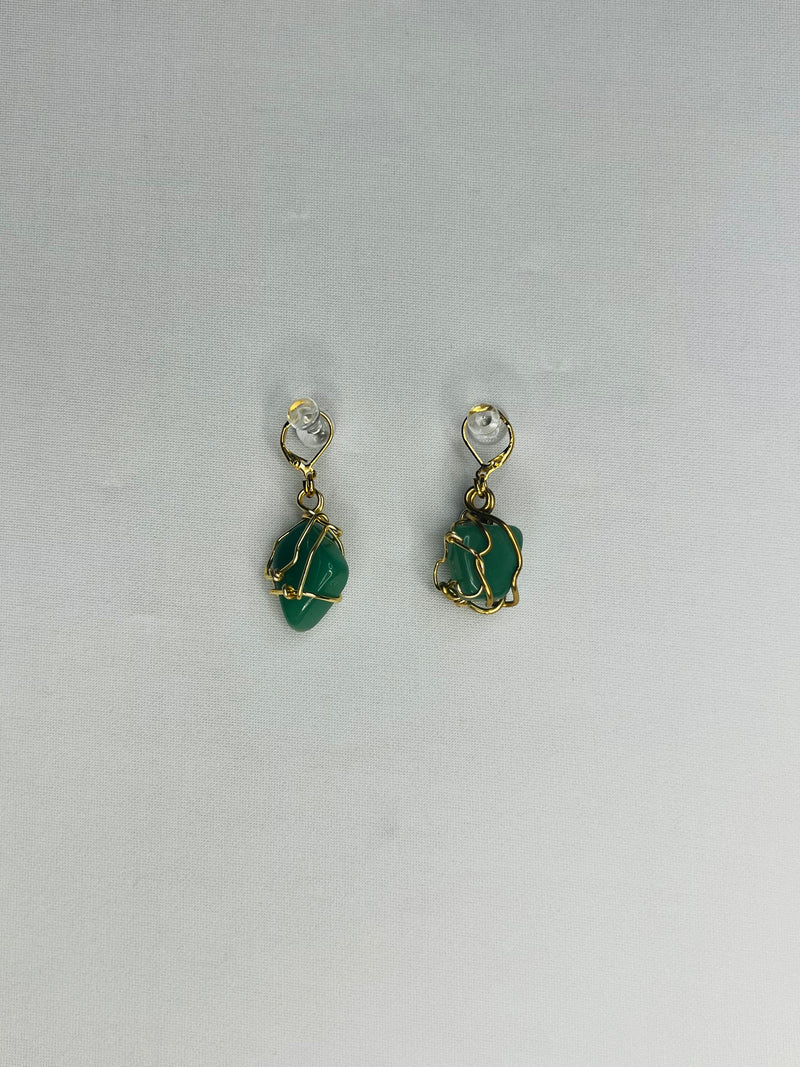 Green Adventurine Earrings