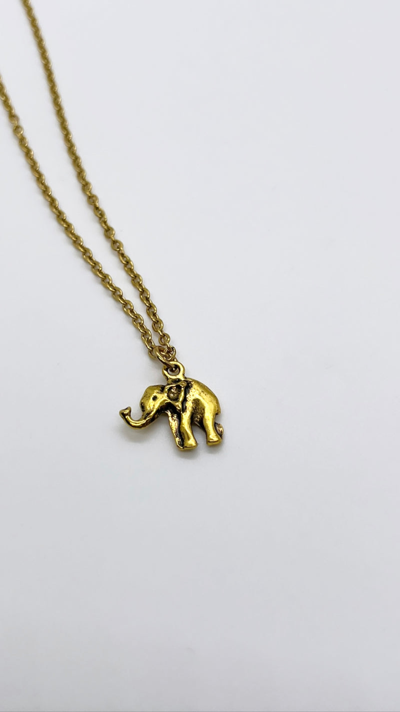 Ethereal Elephant Necklace